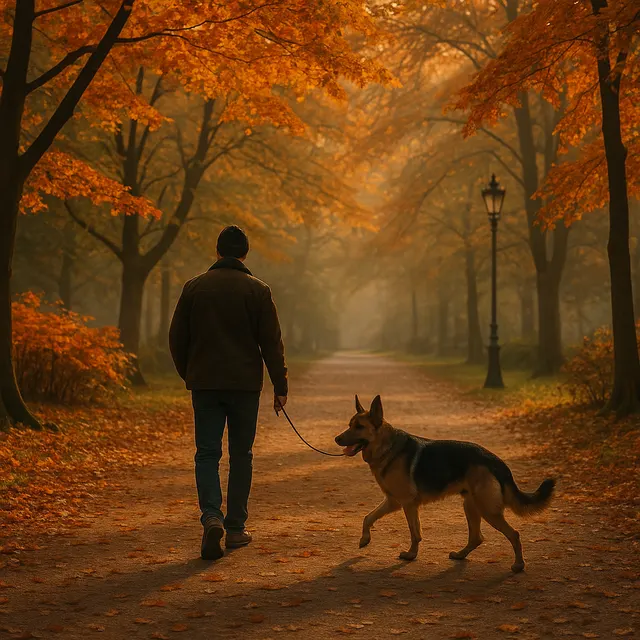 Mit Hund in Weimar