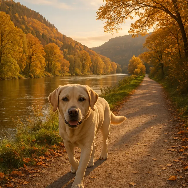 Mit Hund in Jena