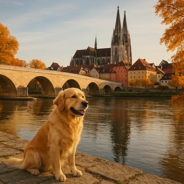 Mit Hund in Regensburg