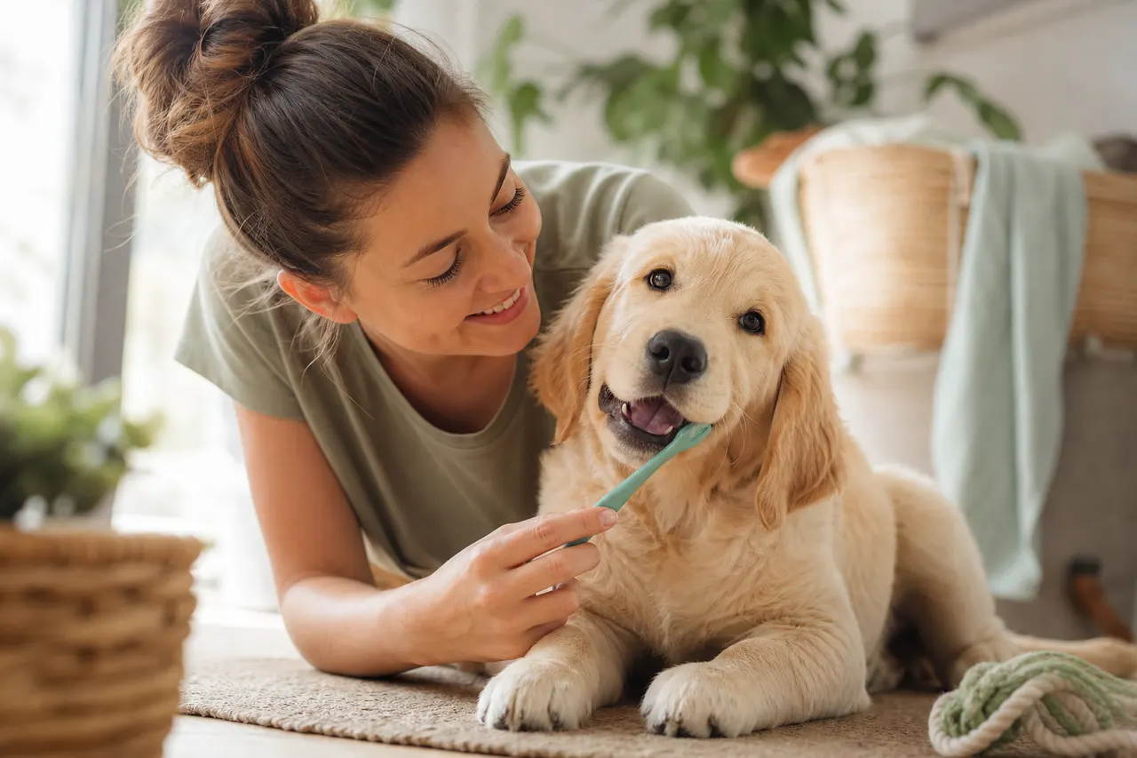 Zahnpflege beim Hund: gesund von Anfang an