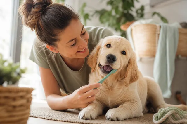 Zahnpflege beim Hund: gesund von Anfang an