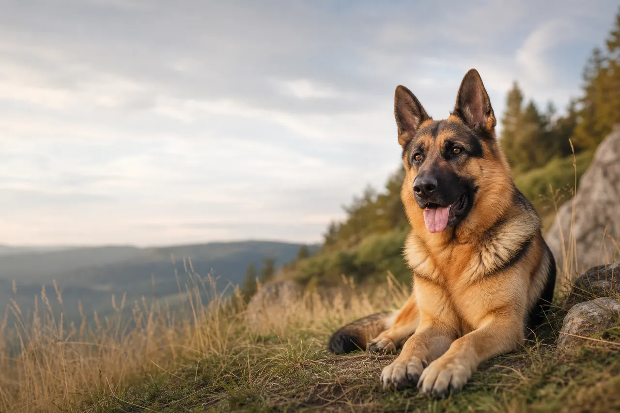 Deutscher Schäferhund (Stockhaar)